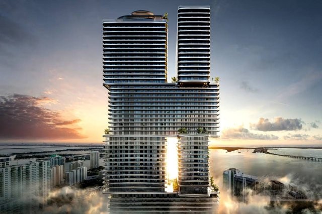 В Майами Mercedes-Benz Places построит жилой дом (5 фото + видео)
