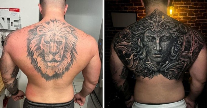 30 excellent cover-ups of old tattoos that have long since outlived their usefulness (31 photos)