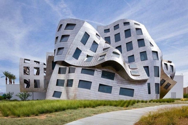 Здание центра здоровья мозга в Лас-Вегасе (3 фото)