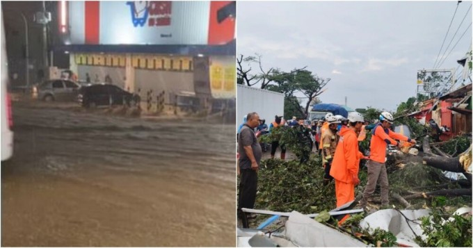 Индонезию и Бразилию сотрясают стихийные бедствия (1 фото + 5 видео)