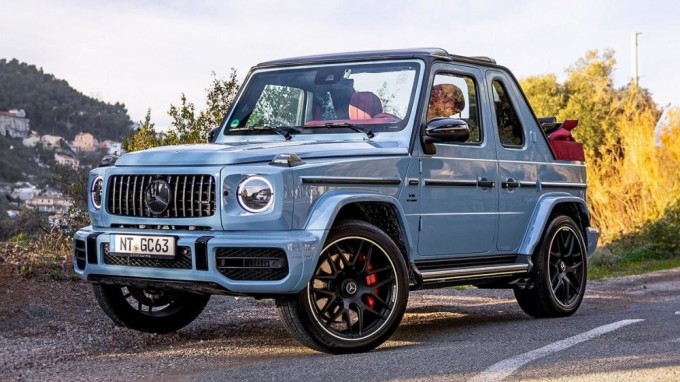 Mercedes-AMG G 63 became a convertible and will be released in limited edition (34 photos)