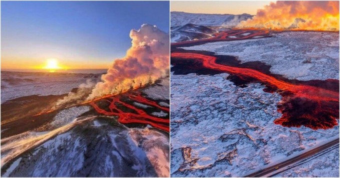 Ученые обеспокоены: Исландия вступает в новую вулканическую эру (7 фото + 2 видео)