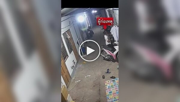 В Таиланде извращенец украл одежду и попал на видео