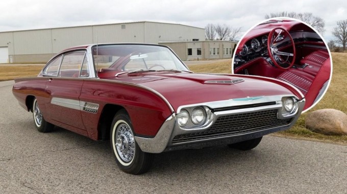 The only existing example of the Ford Thunderbird Italien will be put up for auction (25 photos + 1 video)